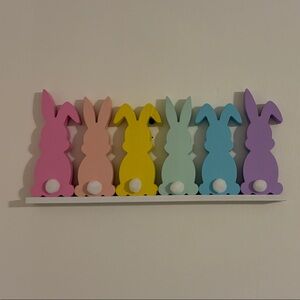 Colorful Bunny Decor